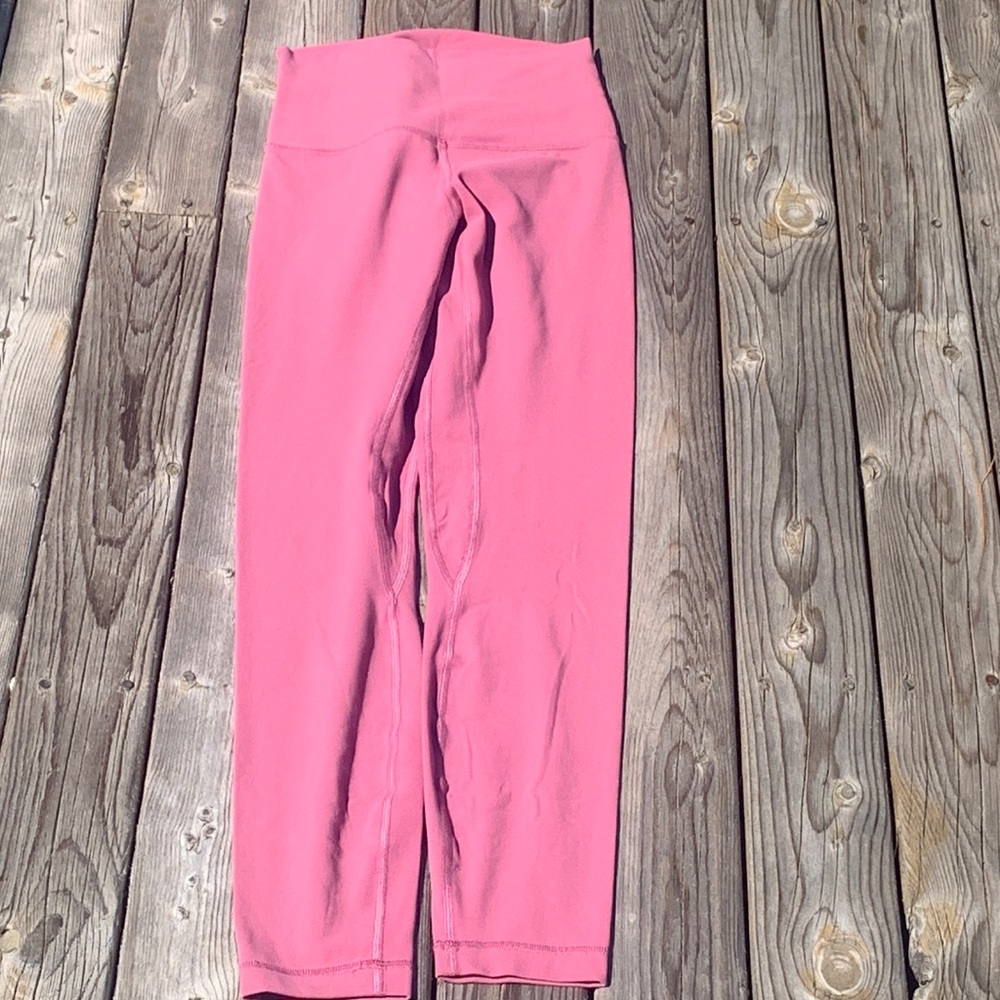 Align 25 inch leggings, size 2 in Moss Pink